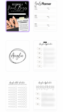 Load image into Gallery viewer, Becoming A Nail Boss Practice Guide
